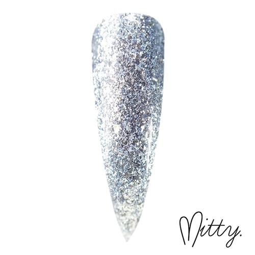 Gel Polish - Platinum Glitter - Hollywood Glamour